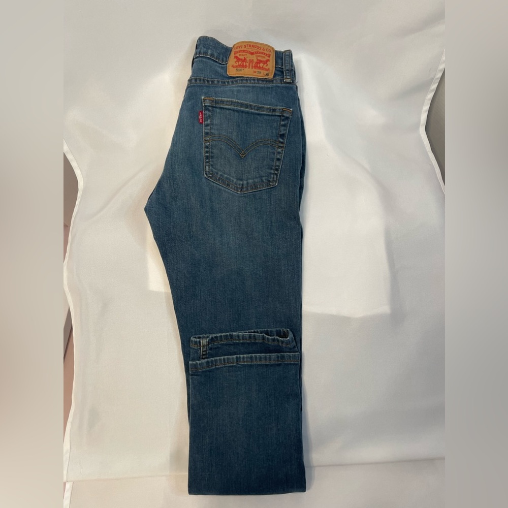 LEVI STRAUSS Men 514 Slim Straight 100% Cotton Denim Jean